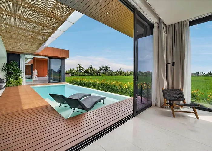 Celia 3br With Pool & Rice Field View Ubud