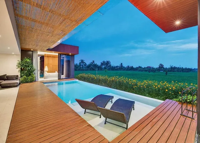Villa Celia 3br With Pool & Rice Field View *