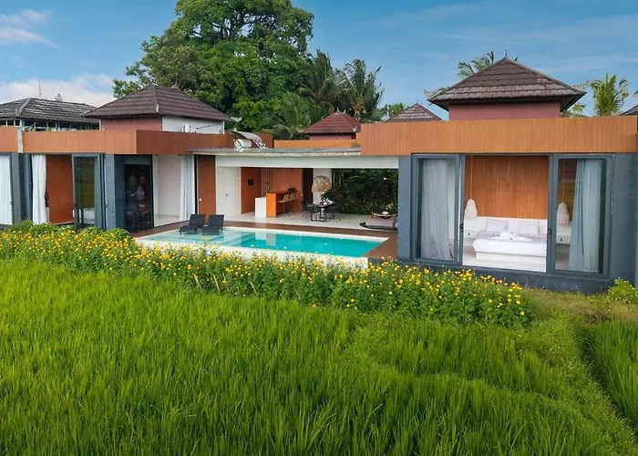 Villa Celia 3br With Pool & Rice Field View Ubud